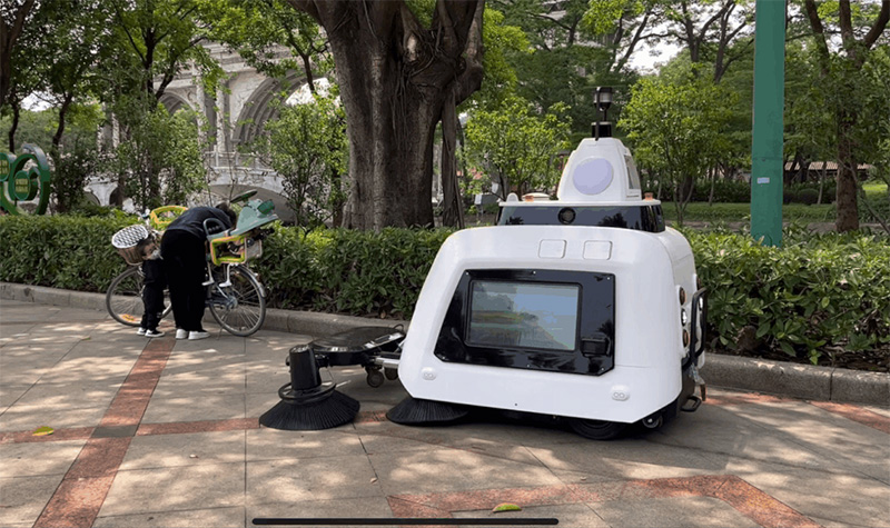 無人駕駛清掃車